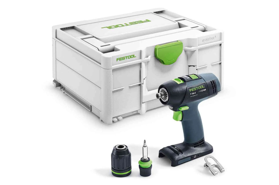 Festool | Cordless drill T18+3-Basic