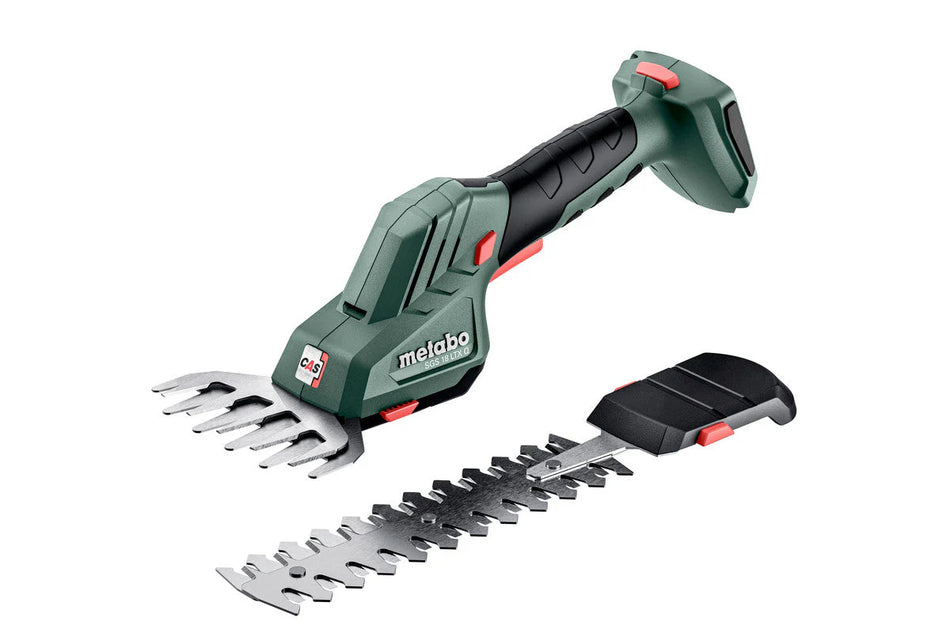 Metabo | Cordless Shrub & Grass Shears Sgs 18 Ltx Q (Battery Excluded)