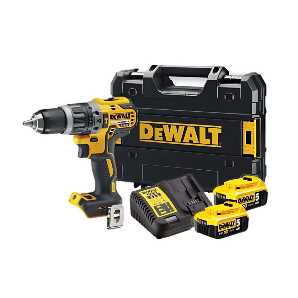 DeWalt | Cordless Hammer Drill 18V Brushless 2 x 5Ah Batteries DCD796P2
