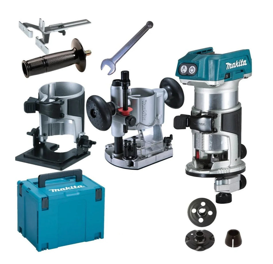 Makita | Cordless Trimming Router Set DRT50JX2 (Battery Excluded)