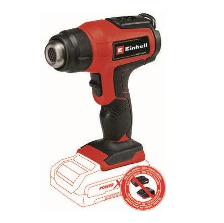 Einhell | Cordless Hot Air Gun 350/550º 18V Li (Battery Excluded)
