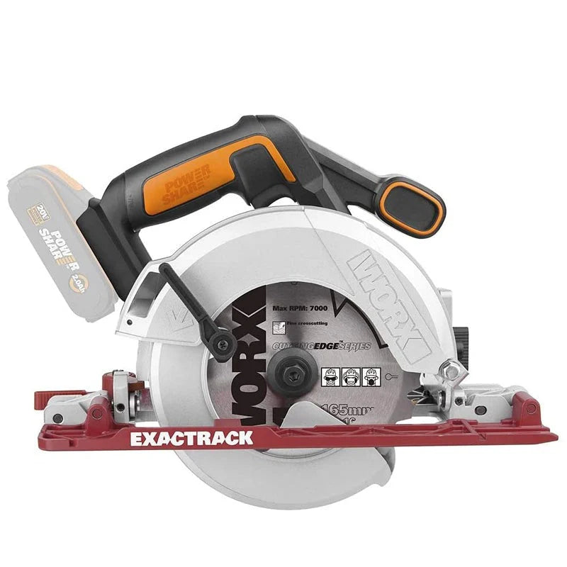 WORX  | Circular Saw ExactTrack 20V 165mm (Battery Excluded)