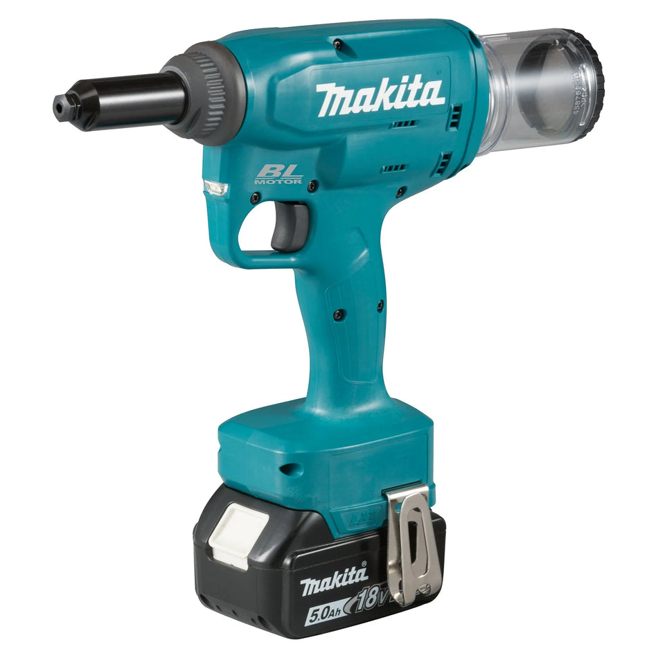 Makita | Cordless Rivet Gun 18V B/L 2.4 - 6.4mm (Battery Excluded) DRV250ZJ