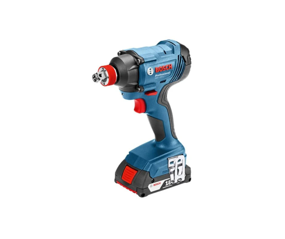 Bosch Professional | Cordless Impact Wrench GDX 180-LI C/W + 2 x 2.0Ah Batteries & Charger