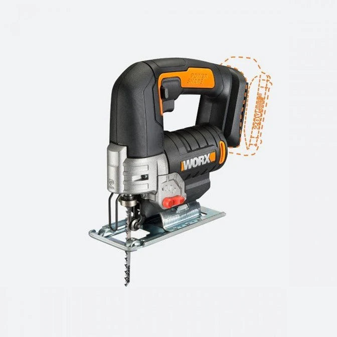 WORX | Jigsaw 20V Quick Blade Change System (Battery Excluded)