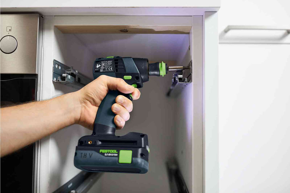 Festool | Cordless drill TXS 18 C 3,0-Set + FREE Battery 18V 3aH (Free gift will be received when registering tool for warranty, Ts&Cs in description below)