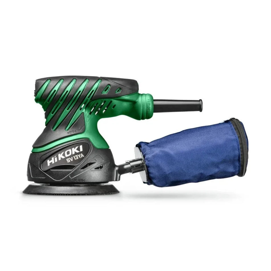 Hikoki |  SV13YA WBZ Random Orbit Sander Orbital Disc Sander with Variable Speed and Dust Bag