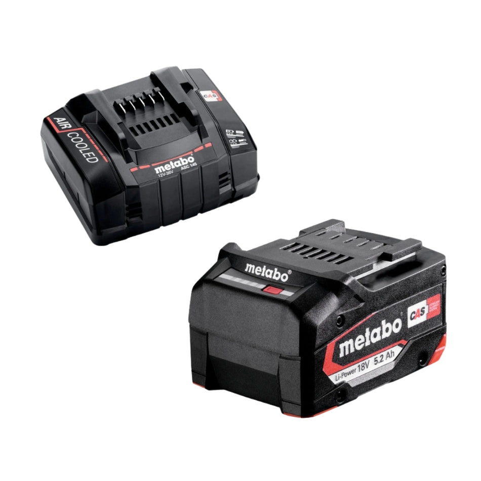 Metabo | Superfast Charger Asc 145 12-36V + Battery Li-Power 18V