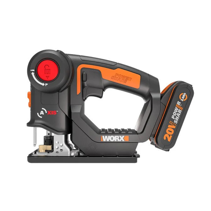 WORX | Axis Jigsaw & Recipro Saw 20mm 2-in-1 Cordless 20V Kit