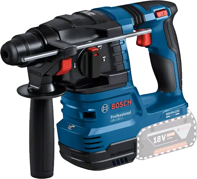 Bosch Professional | Cordless Rotary Hammer Drill GBH 185-Li  (Battery Excluded)