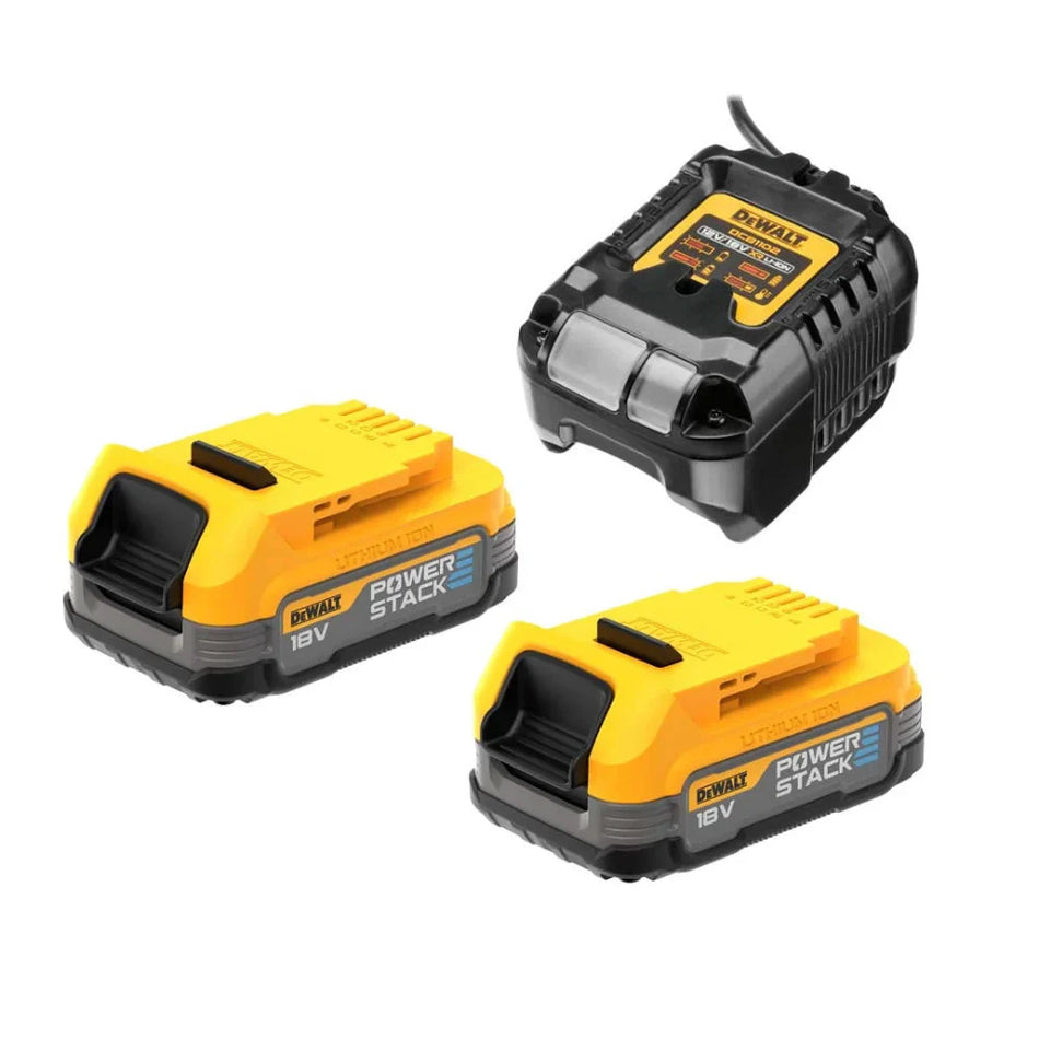 Dewalt | Battery Starter Kit 18V Powerstack™ Compact Dcb1102E2-Qw