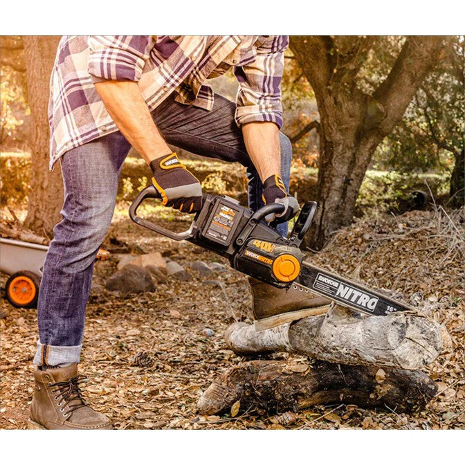 Worx | Chainsaw 40Cm Cordless 40V Powershare® Nitro™ - Kit