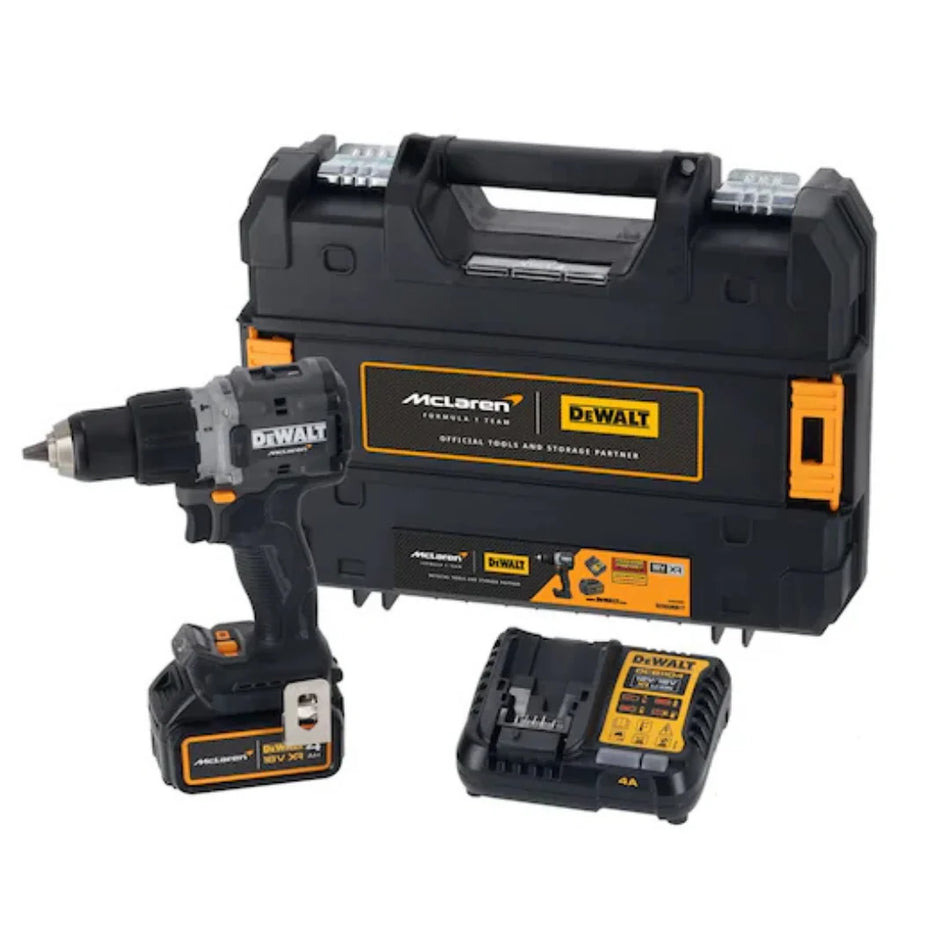 Dewalt® X Mclaren F1 Team 18V Xr® Brushless Hammer Drill Driver - 1 X 4Ah