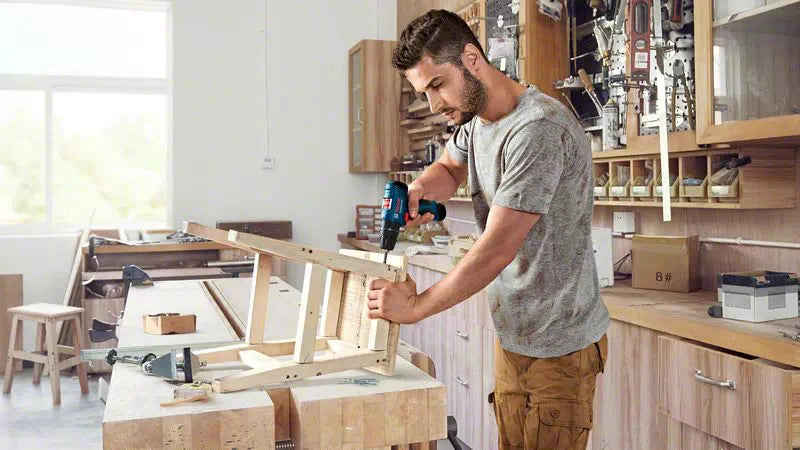 Bosch Professional | Cordless Drill GSB 120-LI, 2 x 12V 2,0Ah Batteries & Charger