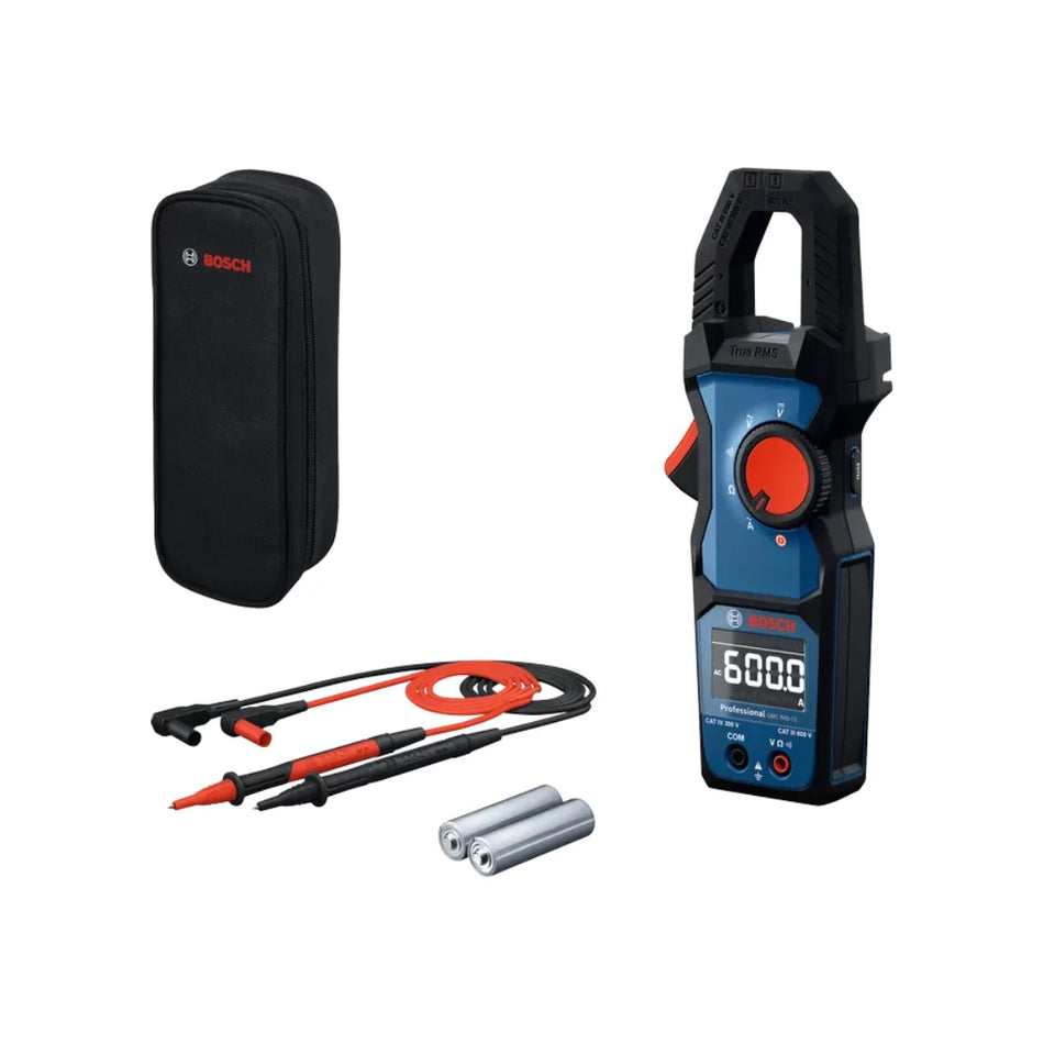 Bosch Professional | Digital Clamp Meter GMC 600-15 (600 Volt)